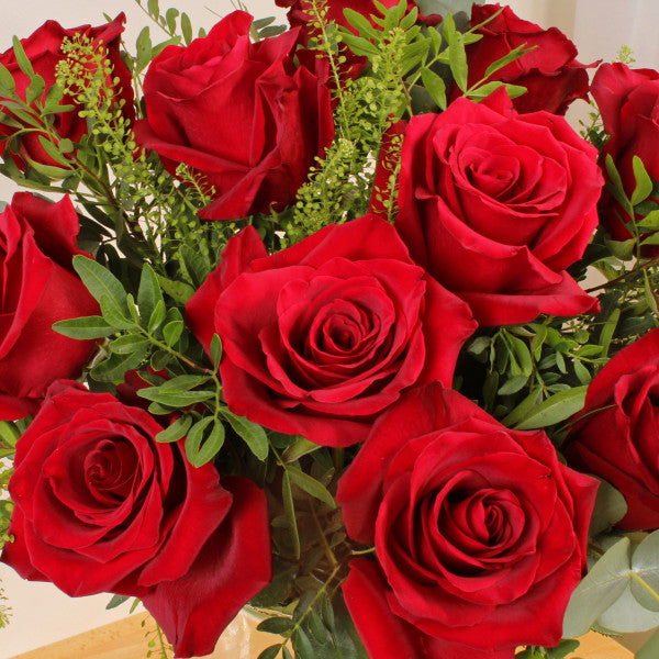 red roses