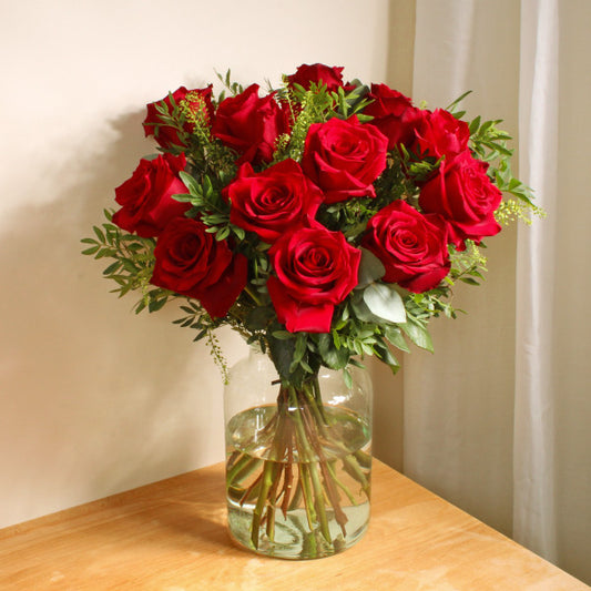 red roses
