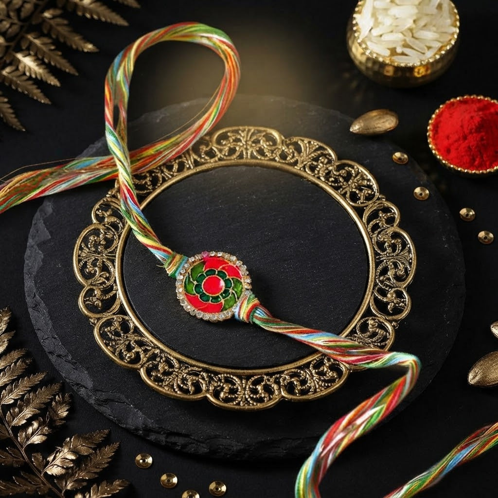 Set of 4 Festive Family Rakhi Hamper
