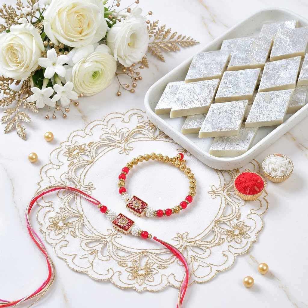 The Ruby Bond Collection With Kaju Katli