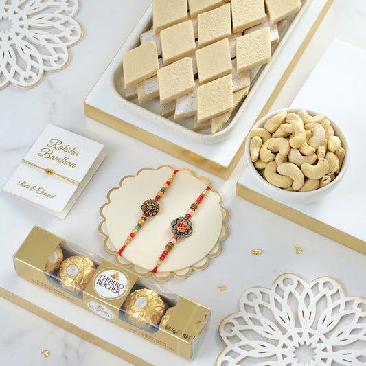 Sacred Ek Onkar & Khanda Sahib Rakhi Premium Hamper