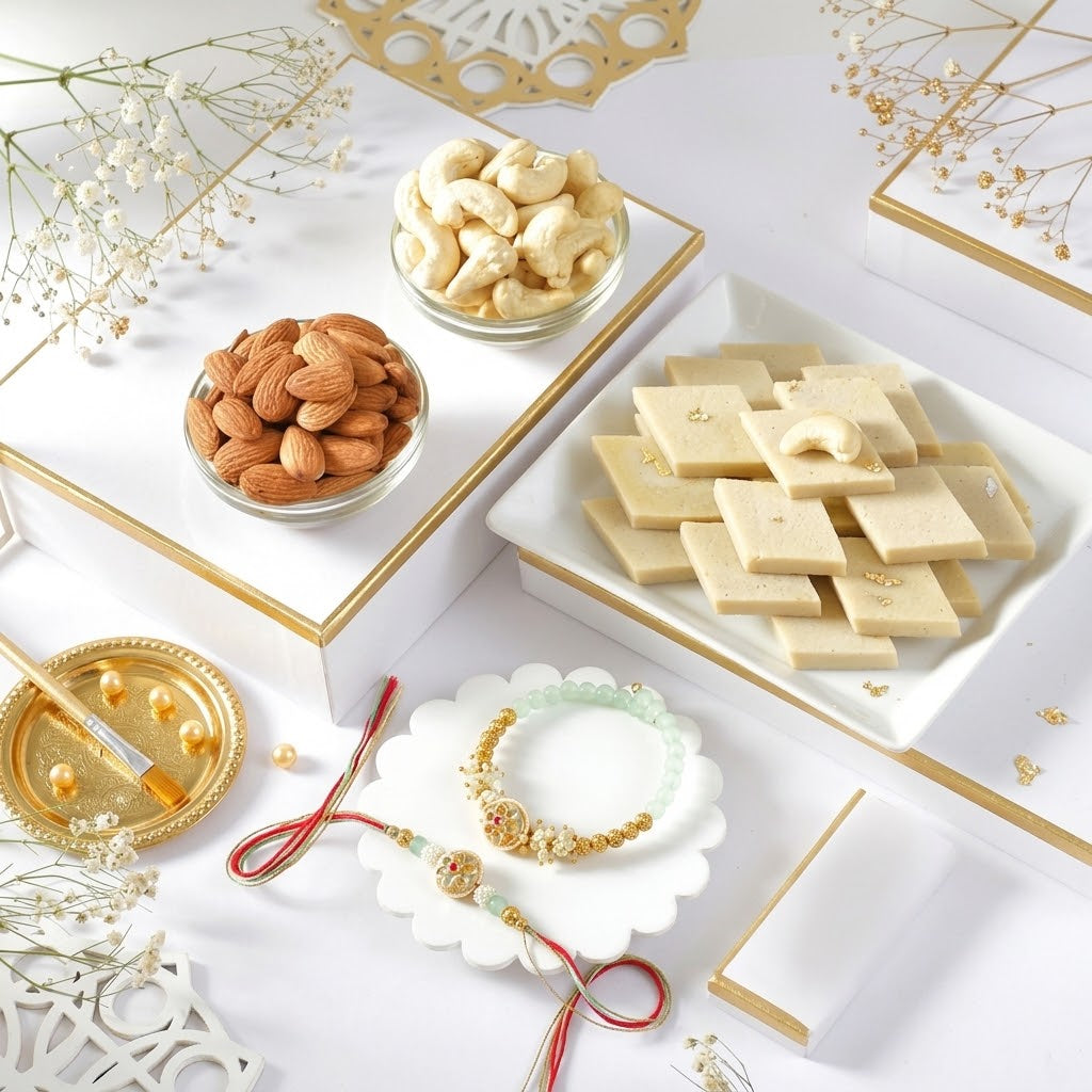 Forever Bond Bhaiya Bhabhi Rakhi Set Hamper