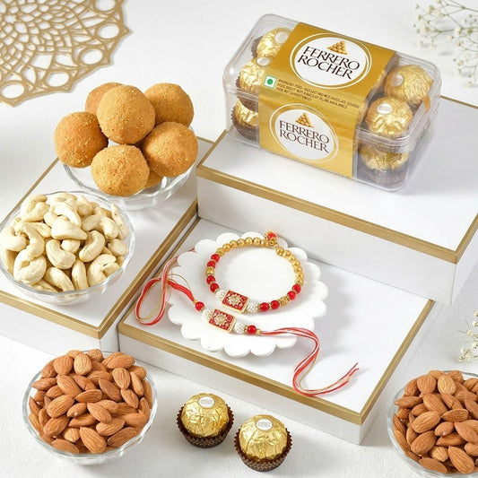 The Ruby Bond Collection Rakhi Hamper