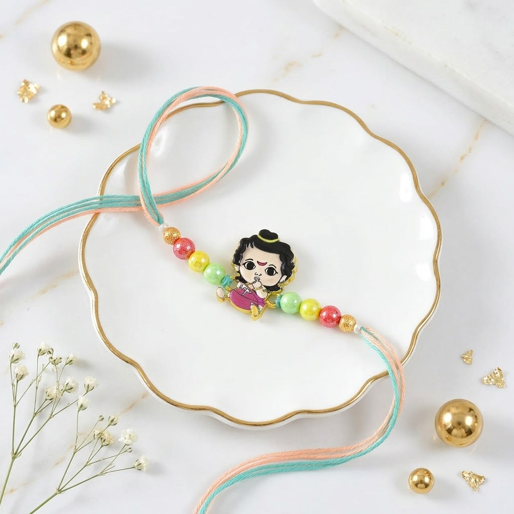 Charming Family Bhai Bhatija Rakhi Set