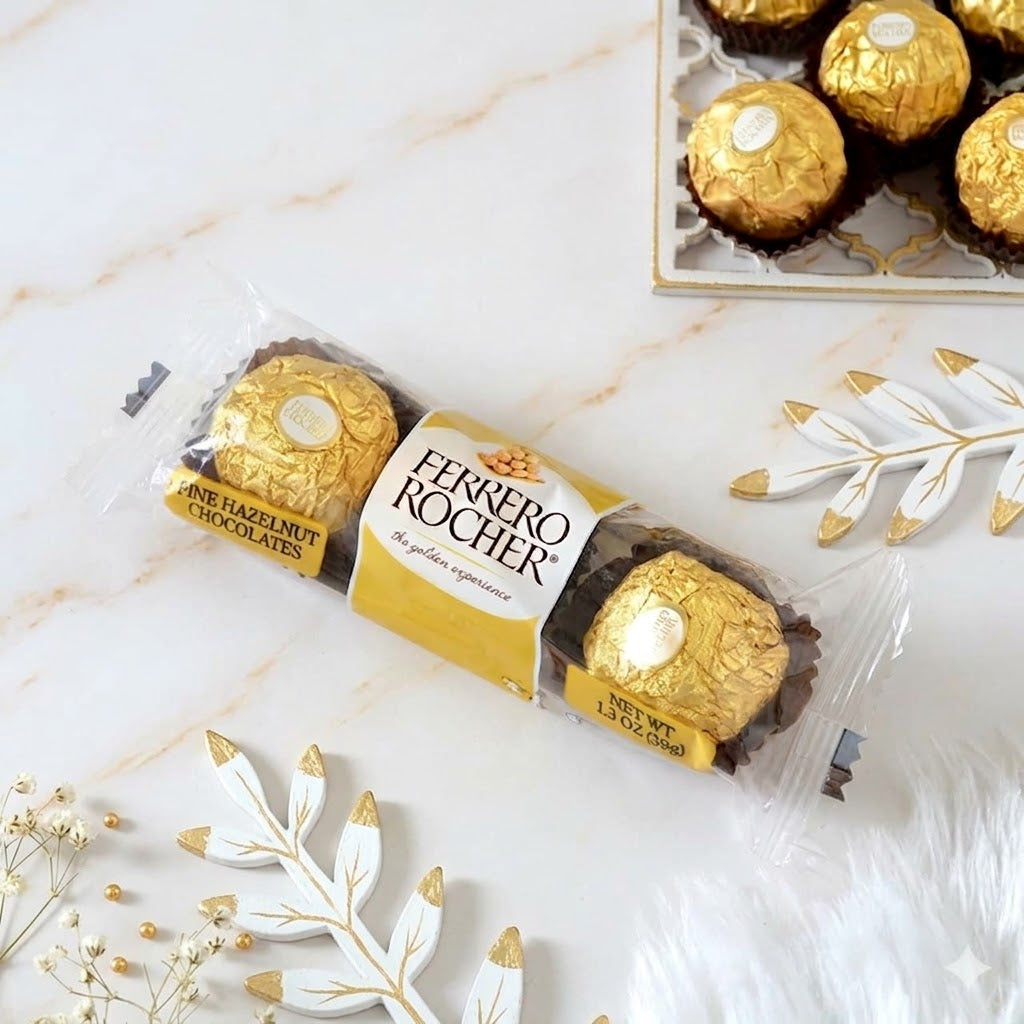 Protective Evil Eye Rakhi with Ferrero Rocher