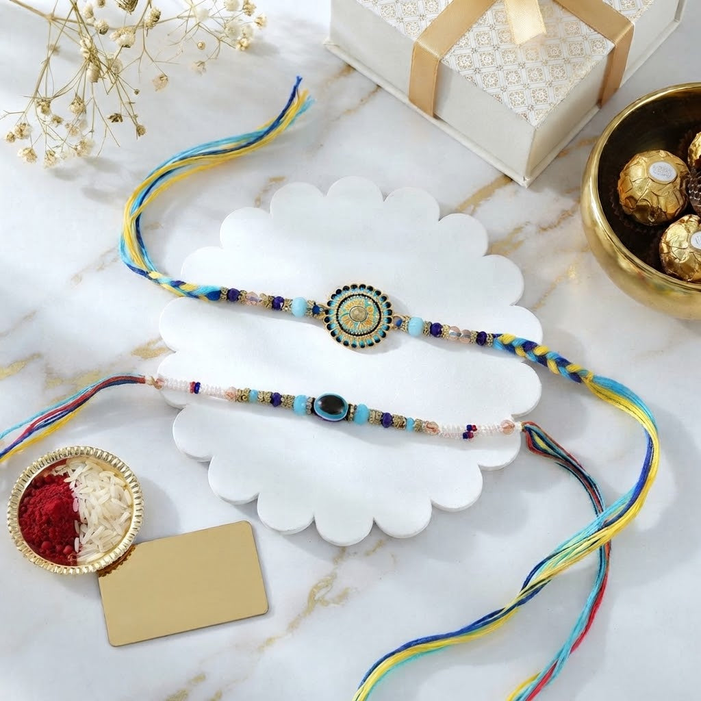 Royal Raja Rani Rakhi With Ferrero Rocher
