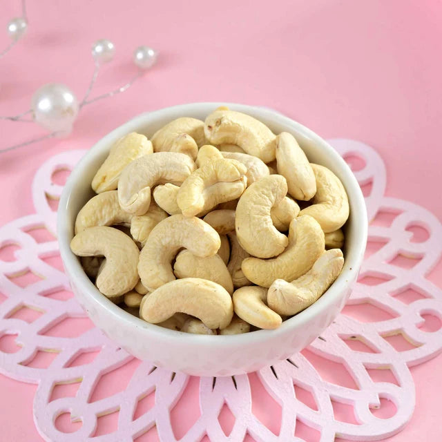 Elegant Golden Green Bhaiya Bhabhi Rakhi With KitKat & Cashew Nuts