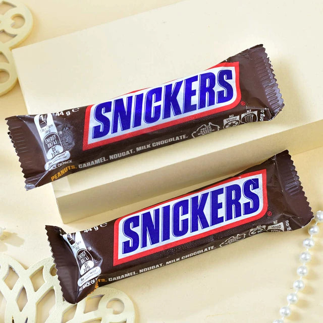 Adorable Panda Rakhi With Snickers Chocolate