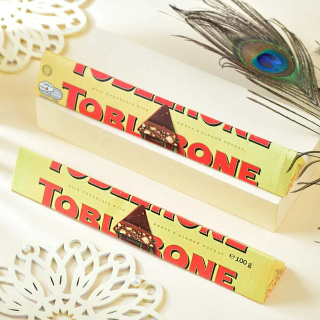 Forever Bond Bhaiya Bhabhi Rakhi Set With Toblerone Chocolate