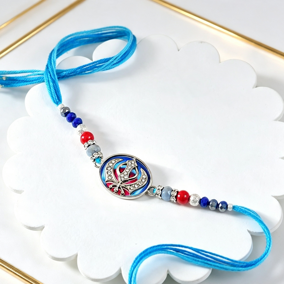 Eternal Amrit Khanda Sahib Rakhi