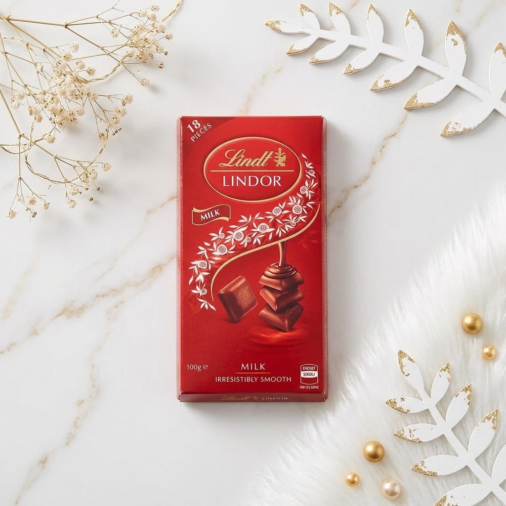 Radiant Radha Krishna Kids Rakhi With Lindt Chocolate