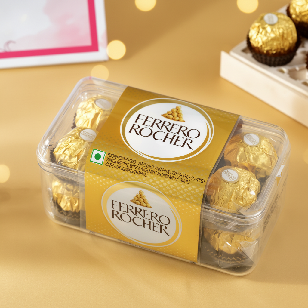 Edited Ferrero Rocher photo