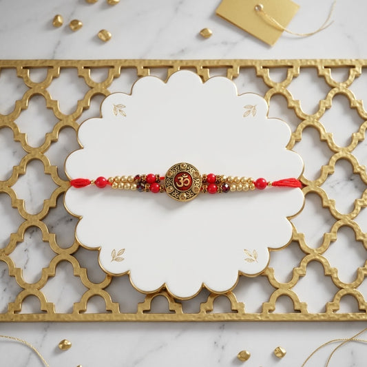 Om of Harmony Rakhi