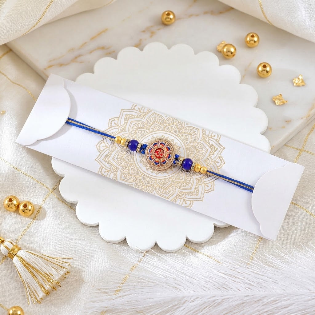 Sacred Om Vinayak Ganesha Rakhi