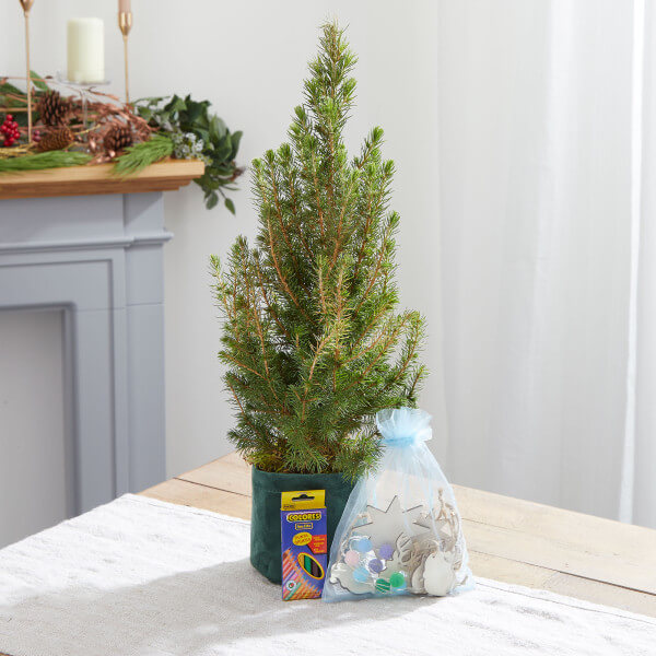 Letterbox Deck the Halls (DIY Christmas tree)