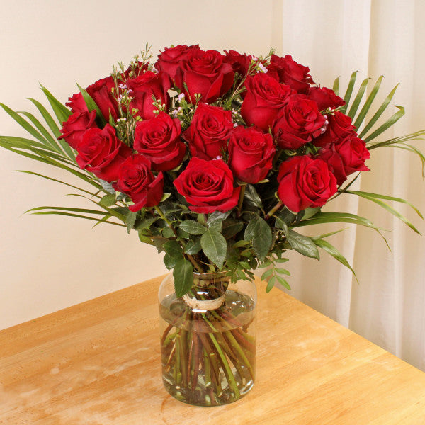 Luxury Two Dozen Red Roses