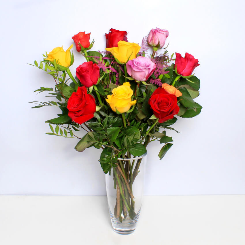 Mixed Roses 12